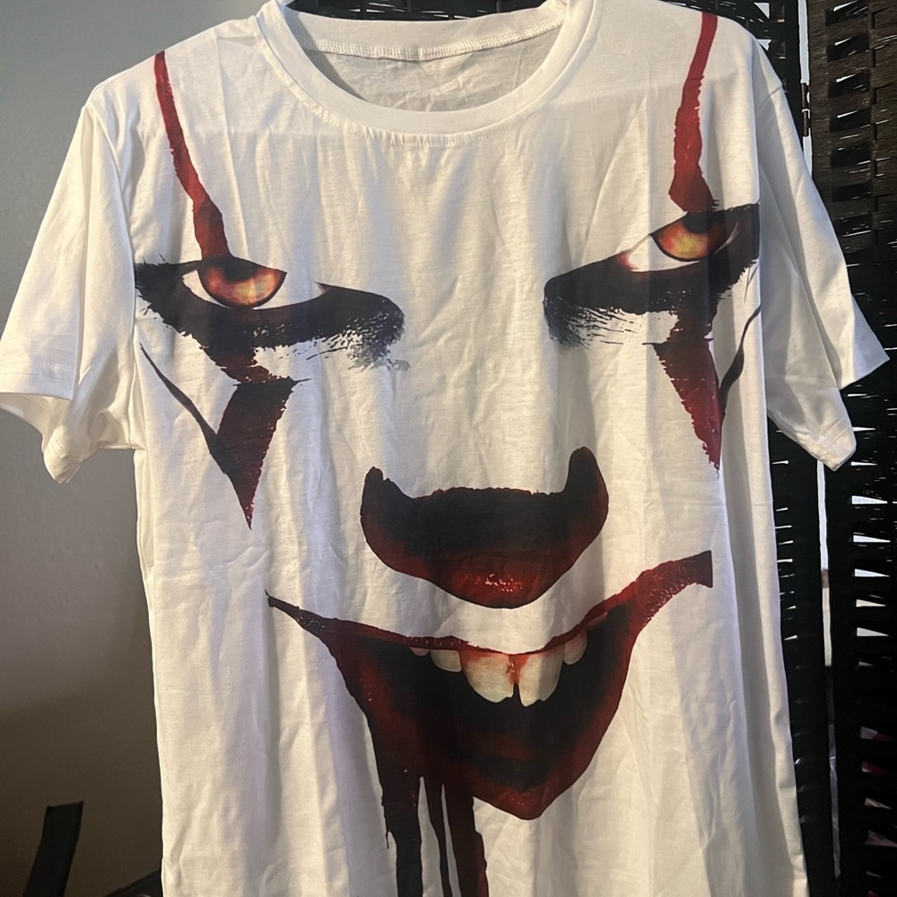 White Graphic Men’s Shirt